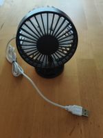 Tischventilator USB schwarz 2 Stufen defekt 