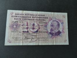 Schweiz 1959,  10 Franken