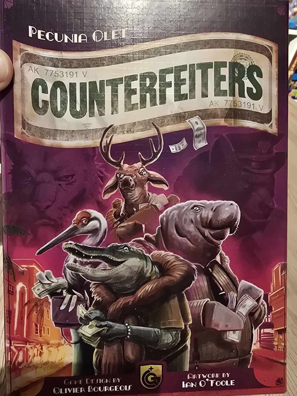 Jeux: Brettspiel Counterfeiters Pecunia Olet – Neuf (Voir description) à Utzenstorf par Ram-Kin