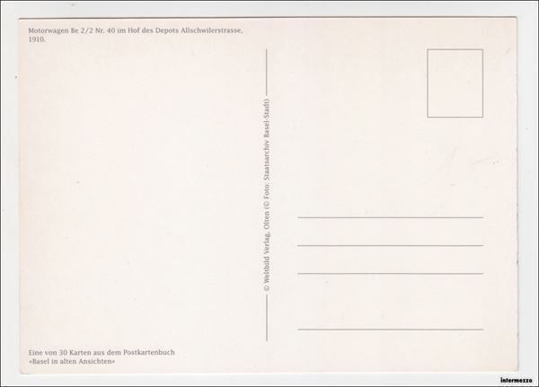 Cartoline postali: Basel // Tram BVB // REPRO – Usato da Basel venduto da intermezzo12 1