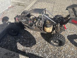 RC Verbrenner Auto Carbon Fighter als Ersatzteilspender