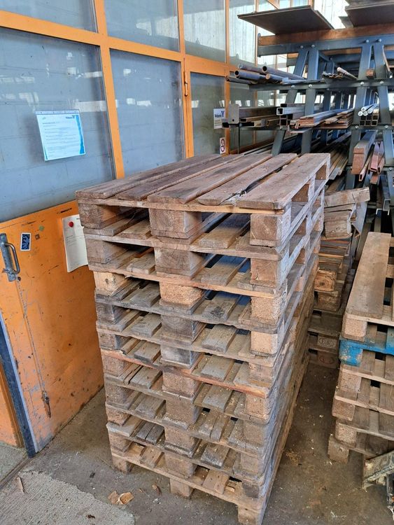 Paletten Europaletten Möbelbaupaletten in Sachsen-Anhalt - Zscherben