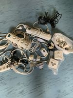 Steckdosenleisten und Zubehör Konvolut gebraucht