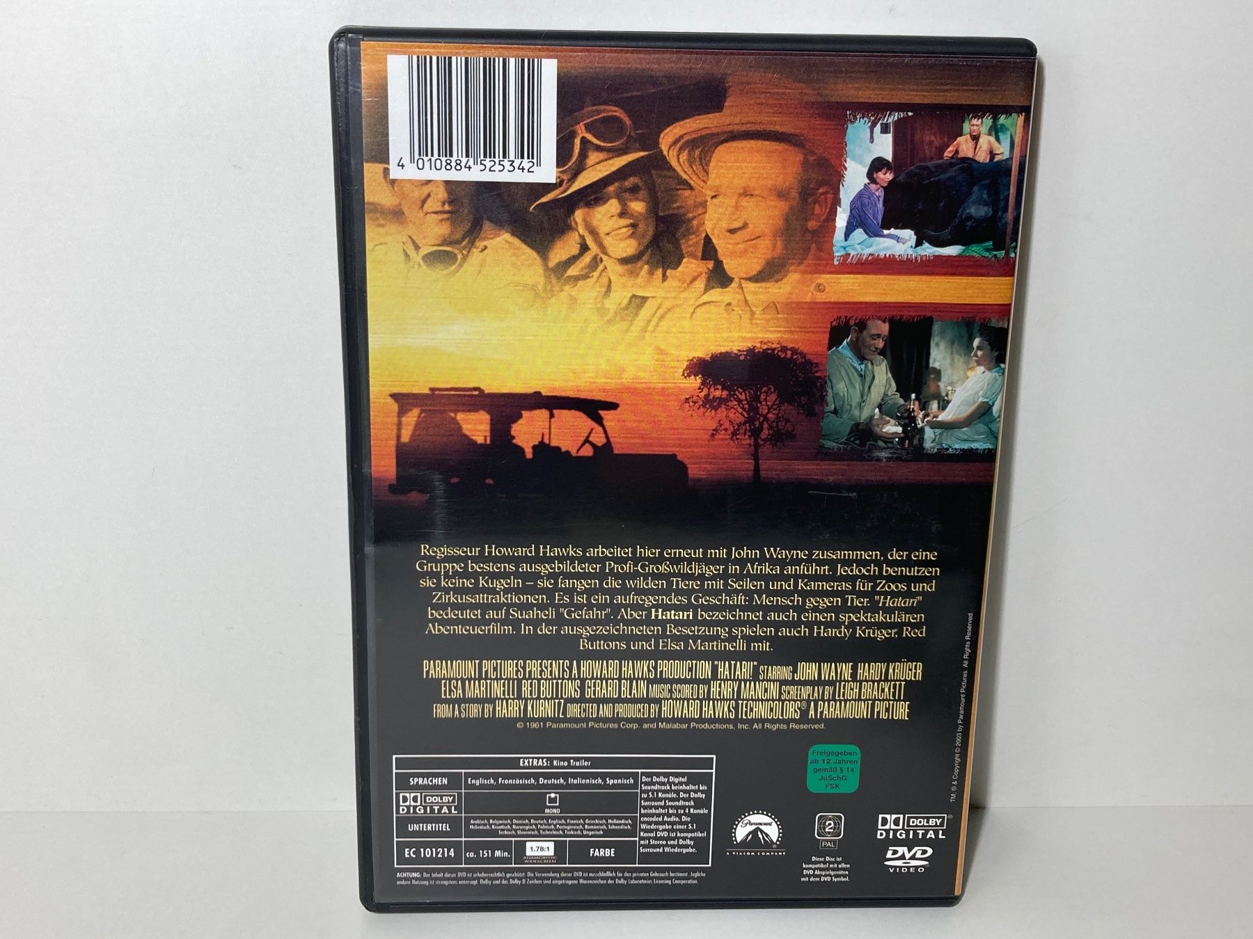 Spielfilme: John Wayne Hatari! DVD – Gebraucht aus Wilderswil von  1