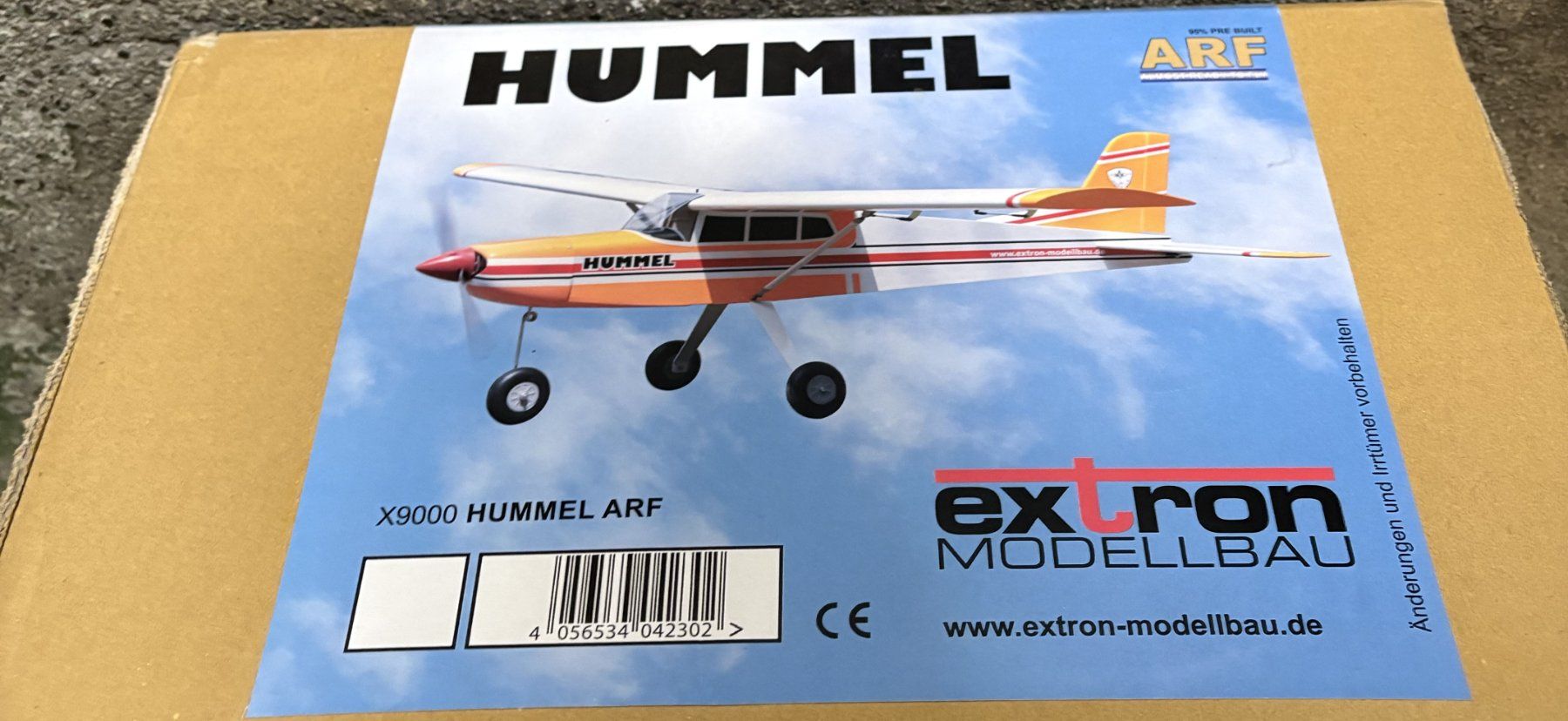 Hummel ARF Bausatz von Extron Modellbau (Neu (gemäss Beschreibung)) in ...