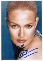 Karen Mulder Model Autogramm signiert Foto 15x21cm