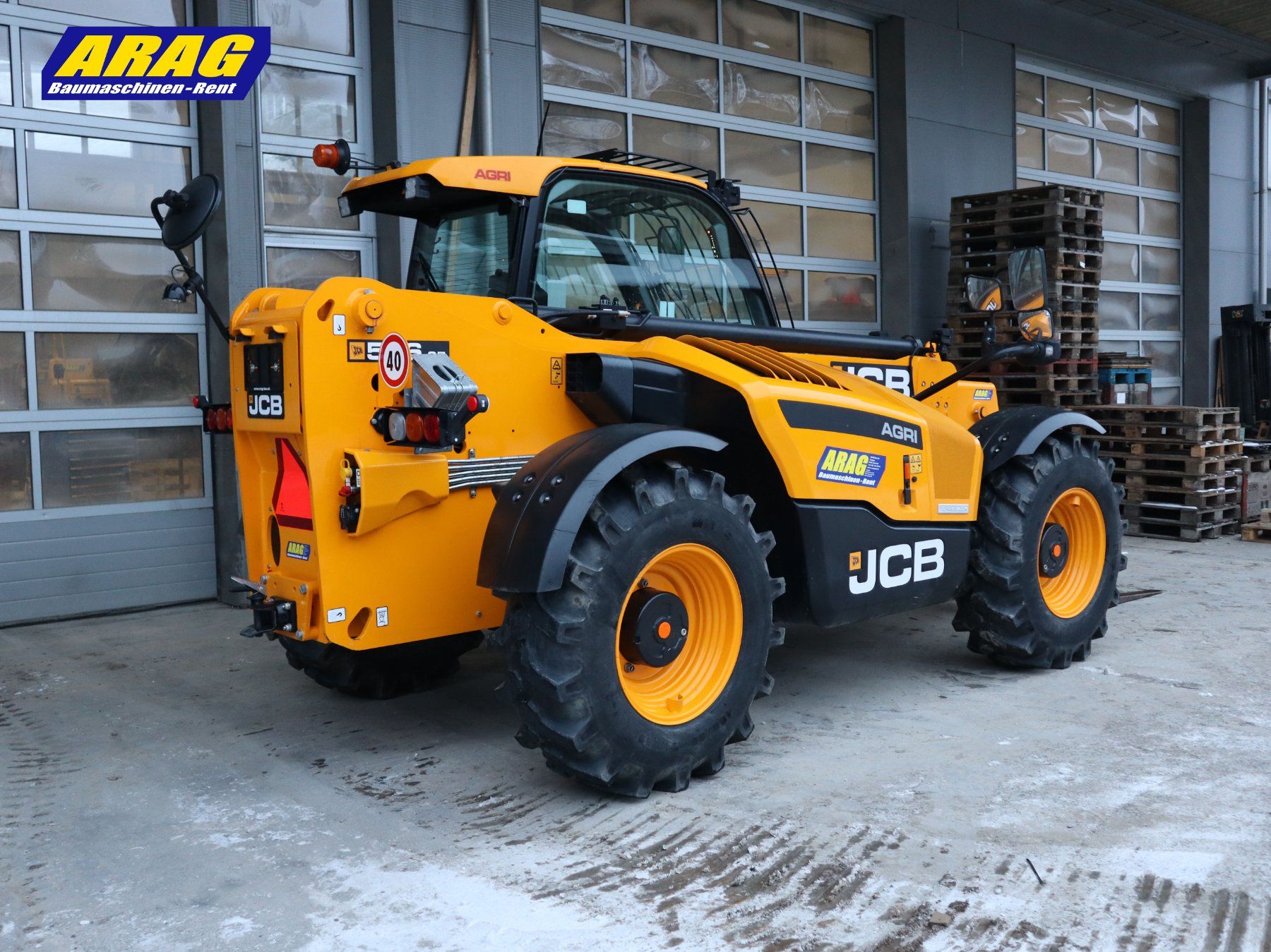 Jcb Caricatori: JCB 536-95 Teleskoplader – Usato da Hasle LU venduto da Arag08 4