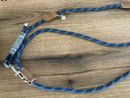 Edle Hundeleine + Halsband, praktisch neu