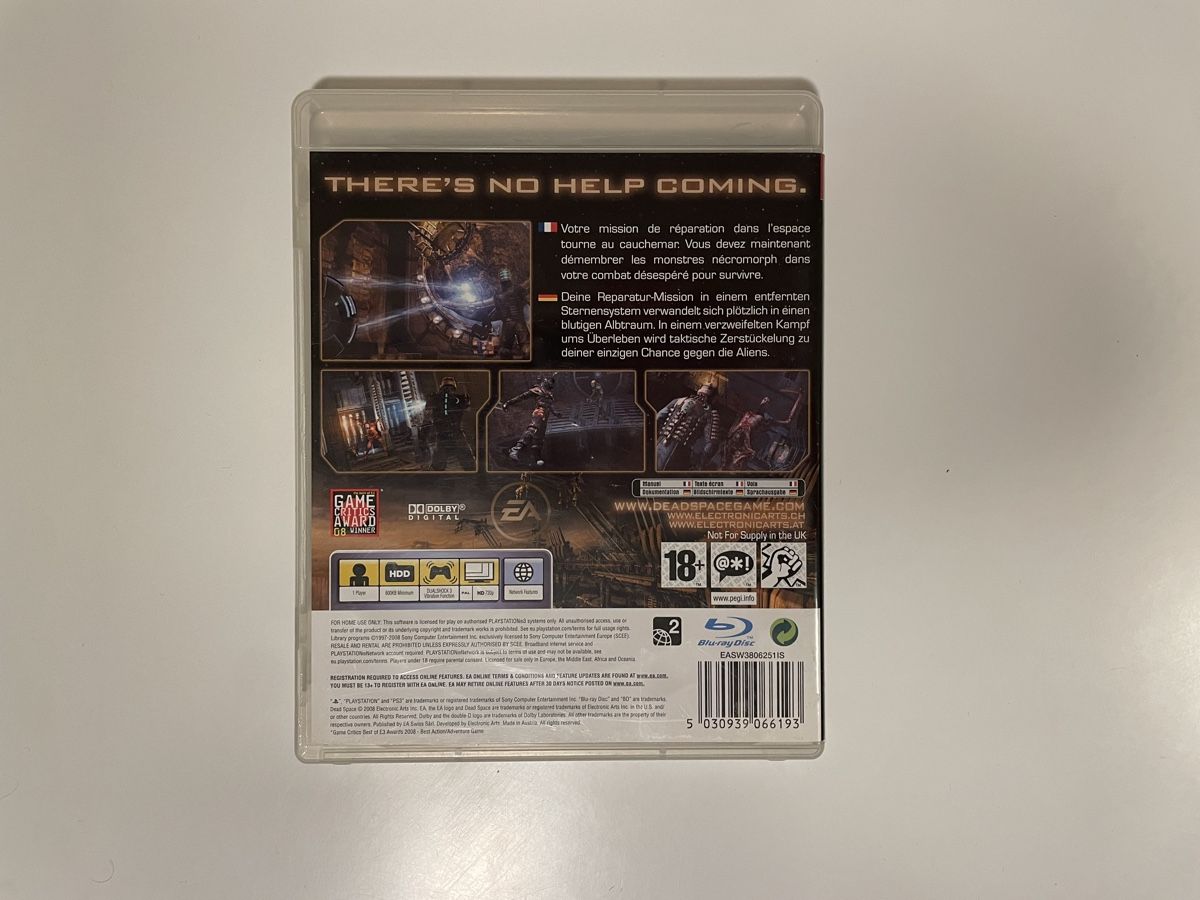 Sony Giochi: Dead Space – Usato da Susch venduto da Ascaso 1