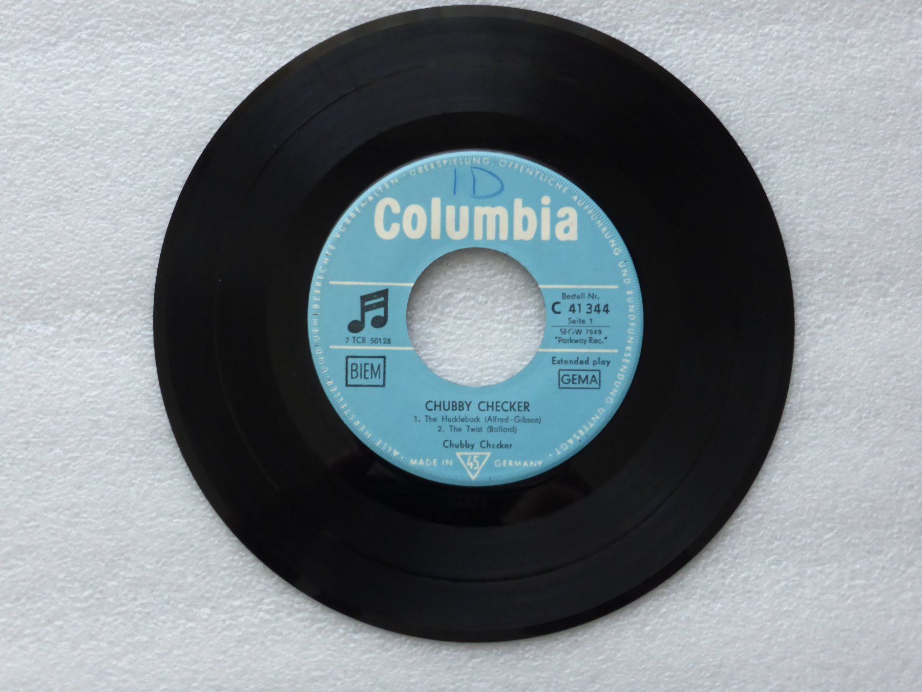 Dischi in vinile: Vinyl Single  EP CHUBBY CHECKER – Usato da Küssnacht am Rigi venduto da Mondkinder 1