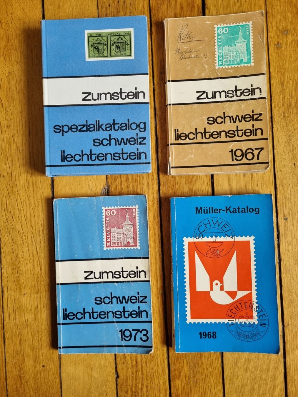 Bücher: Zumstein Bücher briefmarken Müller Katalog – Gebraucht aus Schaffhausen von Leveron13