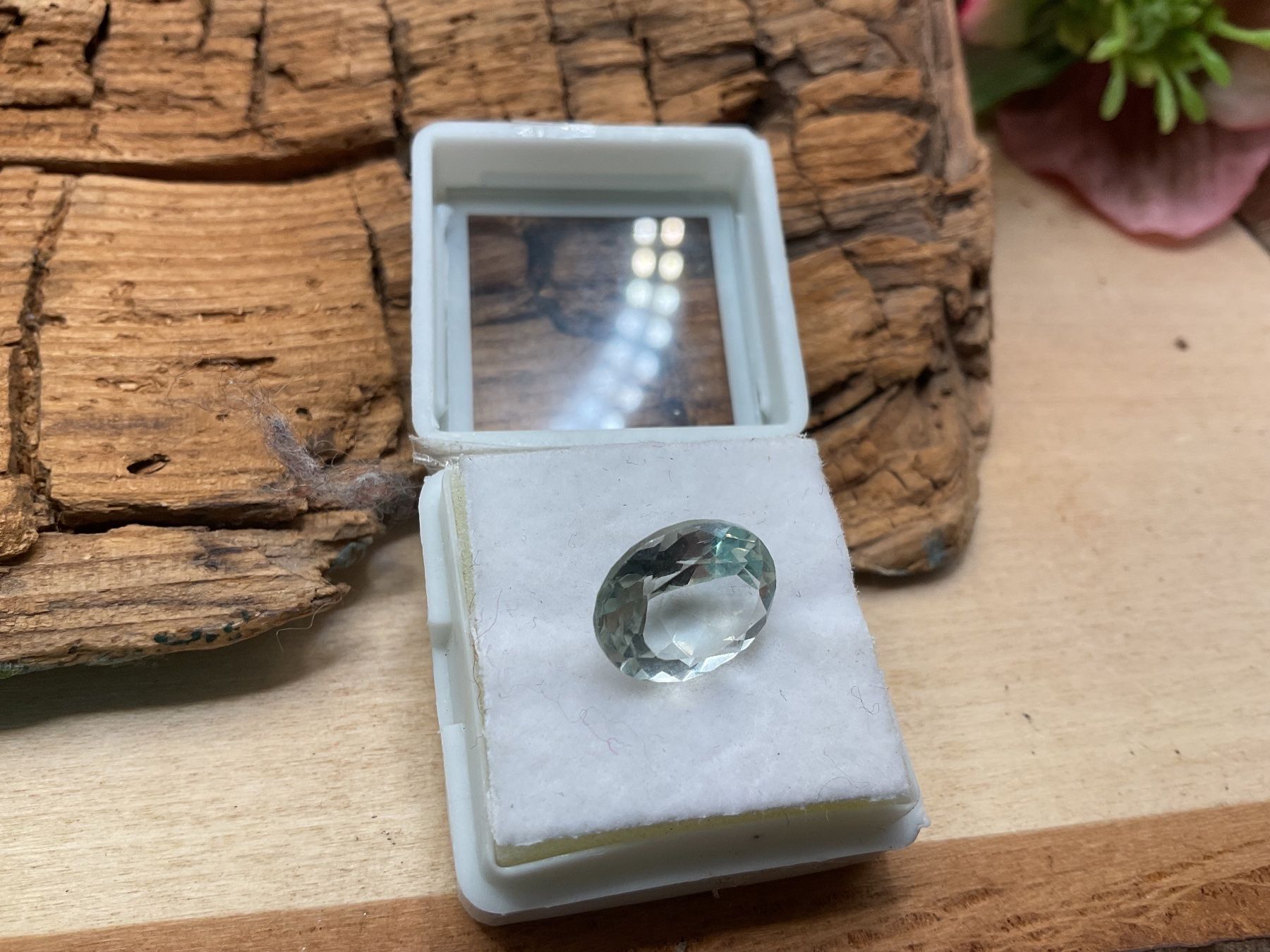 Pietre preziose: Natürlicher grüner Amethyst 4.63ct – Nuovo (secondo la descrizione) da luzern venduto da Alpendorf1 2