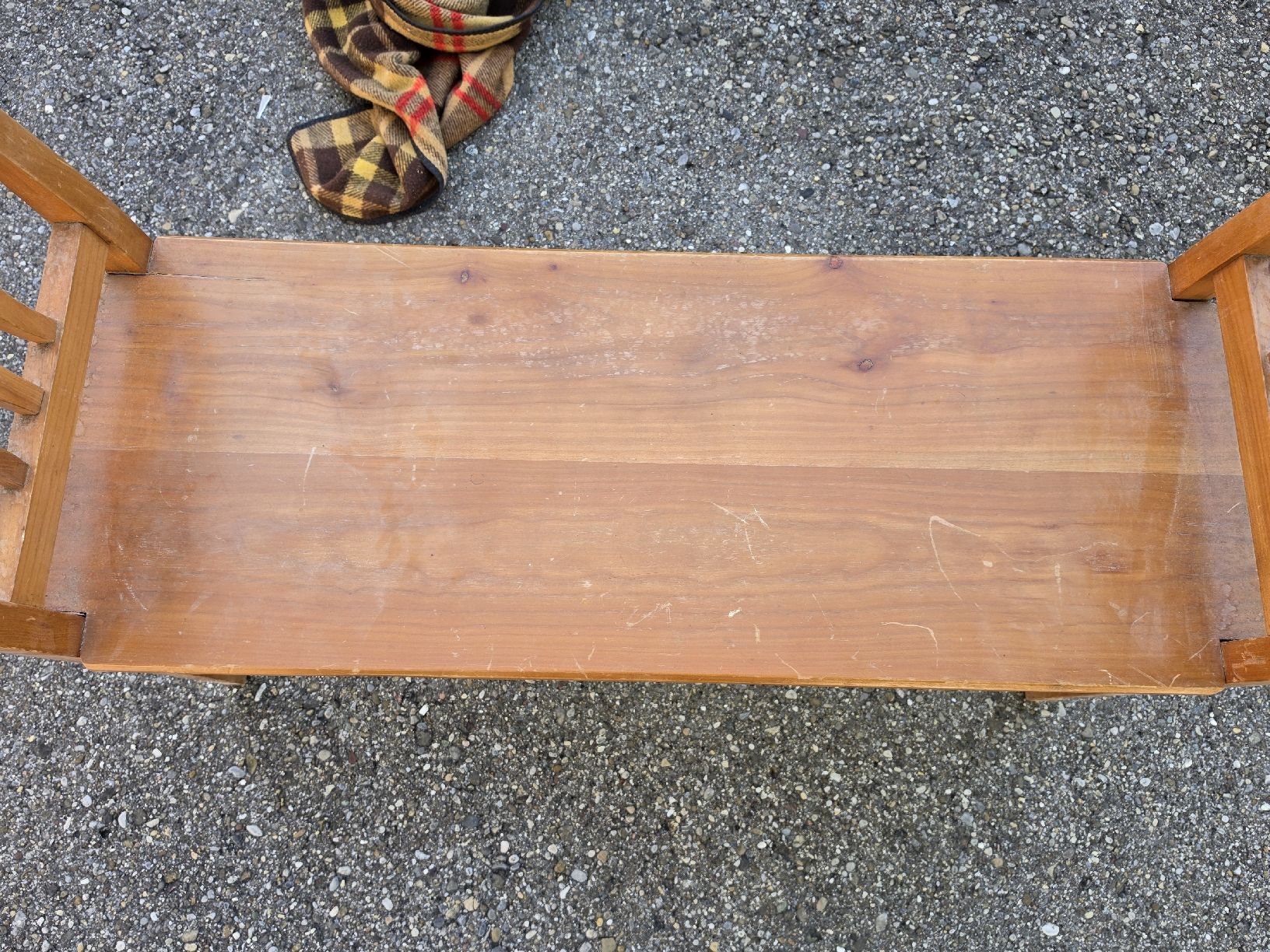 Panchine: Holzbank mit zwei Lehnen,   – Usato da Mettlen venduto da elios0888 3