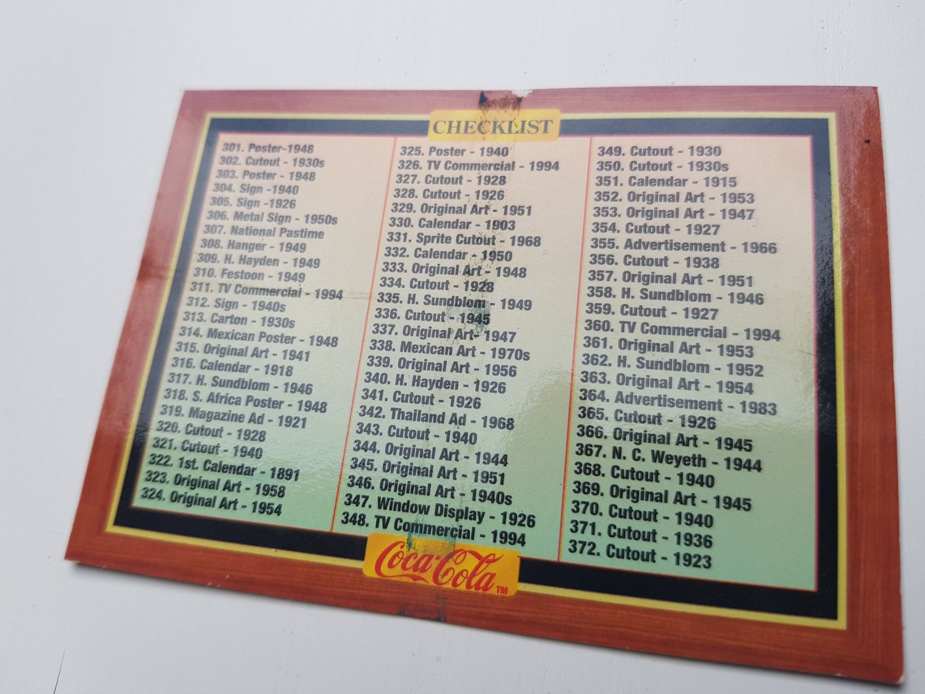 Libri: Coca Cola Sammelkarten 1995 - komplett – Nuovo (secondo la descrizione) da Grenchen venduto da BR2358 2