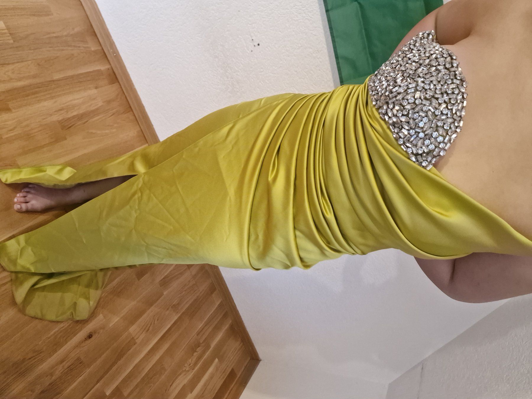 Vestiti: grünes Abendkleid S – Usato da Winterthur venduto da ber_5zqb