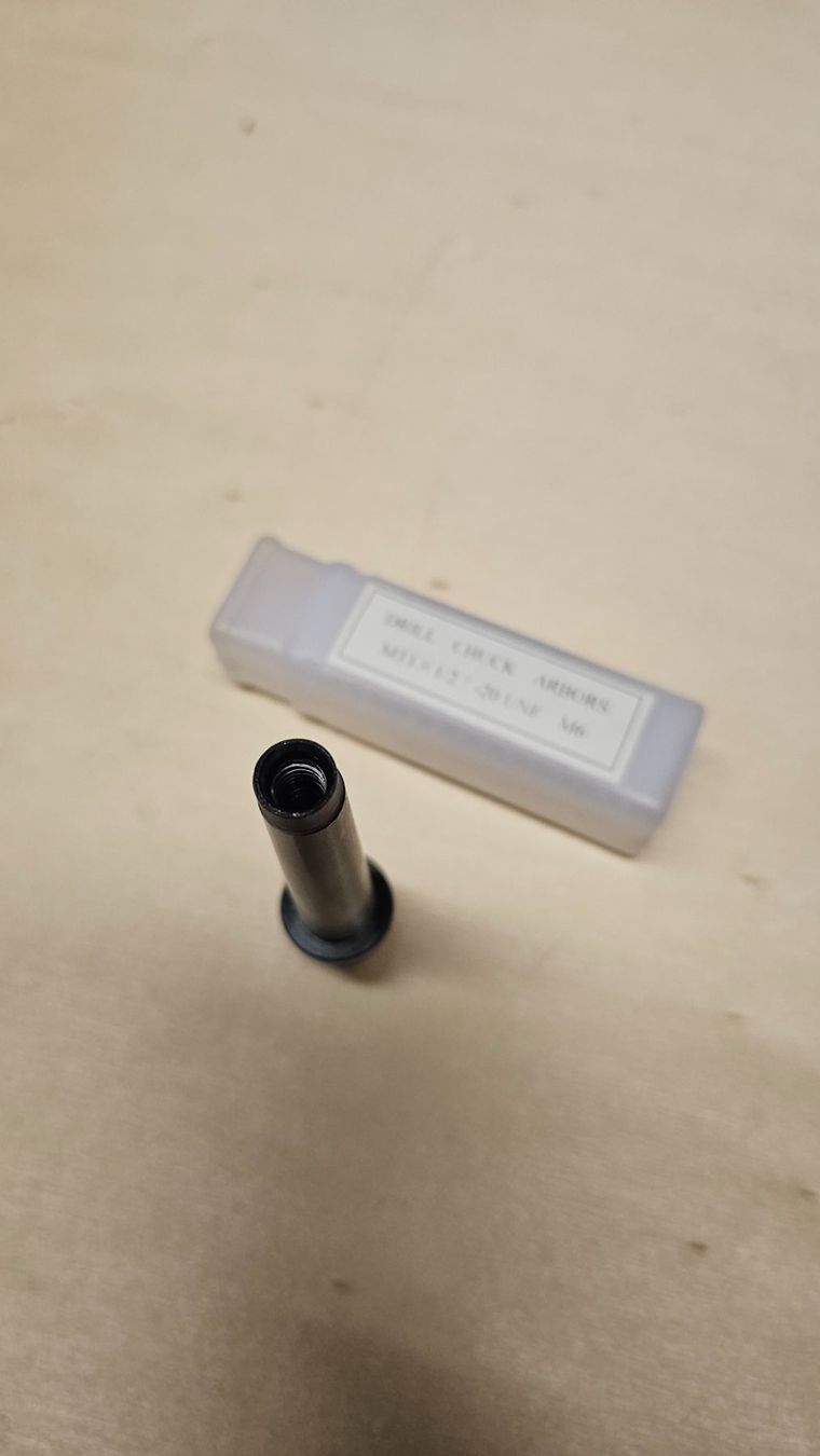 Tutti gli attrezzi: NEU Bohrfutterdorn MT1 x 1/2" -20 UNF M6, ab Fr. 1.- – Nuovo e nell'imballaggio originale da Koppigen venduto da Bracher_Mail-House 3