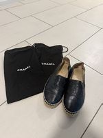 Coco Chanel Espadrilles aus Leder (Gr. 38)