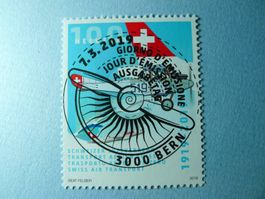 2019 Sondermarke Schweizer Luftverkehr ET Vollstempel 1722