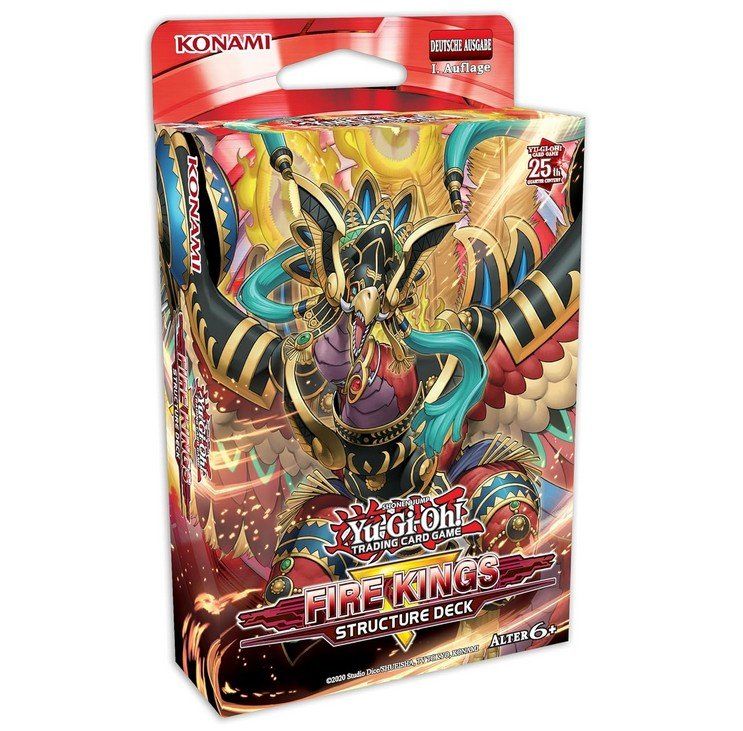 Yugioh Carte collezionabili: Yu-Gi-Oh! Structure Deck: Fire Kings DE – Nuovo e nell'imballaggio originale da Basel venduto da LegacyLink