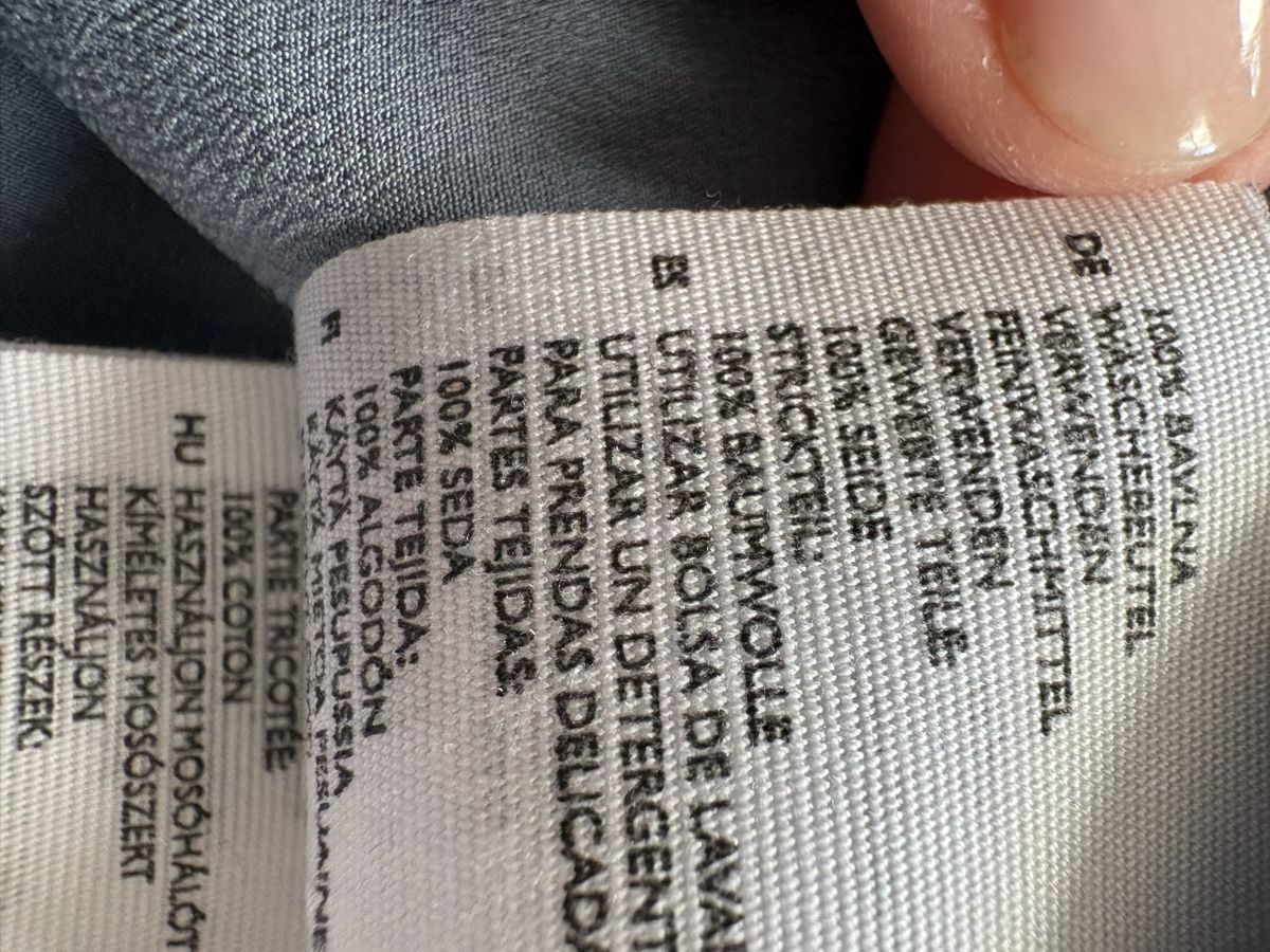 Cos Vestiti: Cos Tunika, Longbluse, hellblau, Gr. S (34/36) – Usato da Luzern venduto da esnimo66 4