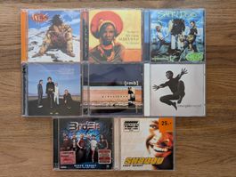 8 Musik-CD's