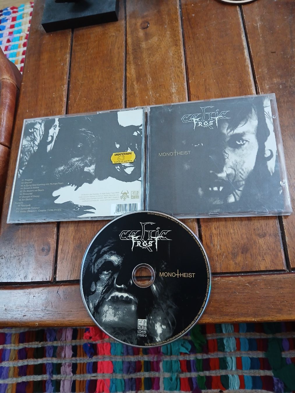 CD: celtic frost - monotheist – Usato da St-Cergue venduto da VeganWarrior
