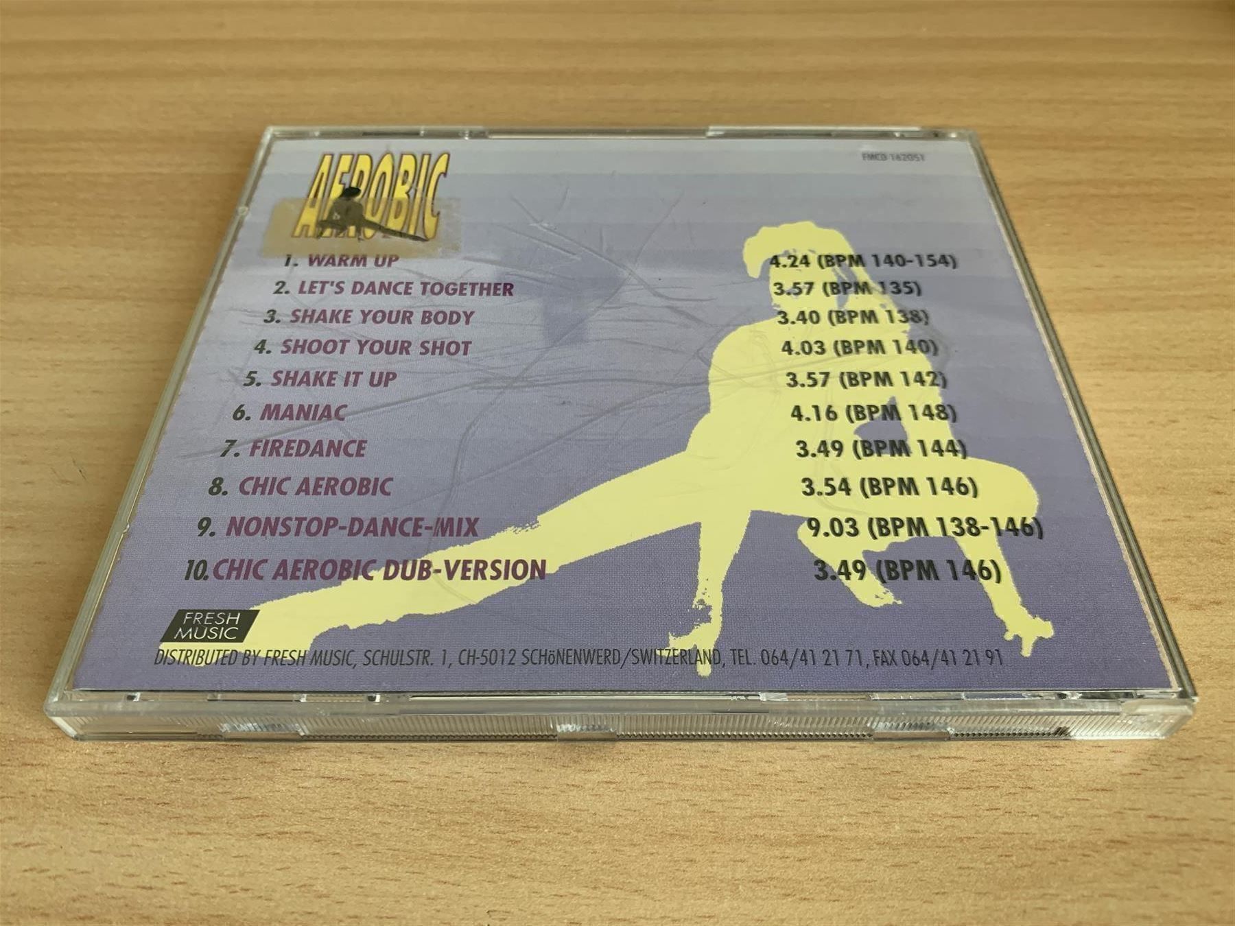 CD: Aerobic Dance Music Volume 1 – Usato da Rikon im Tösstal venduto da Alpenmutz 1