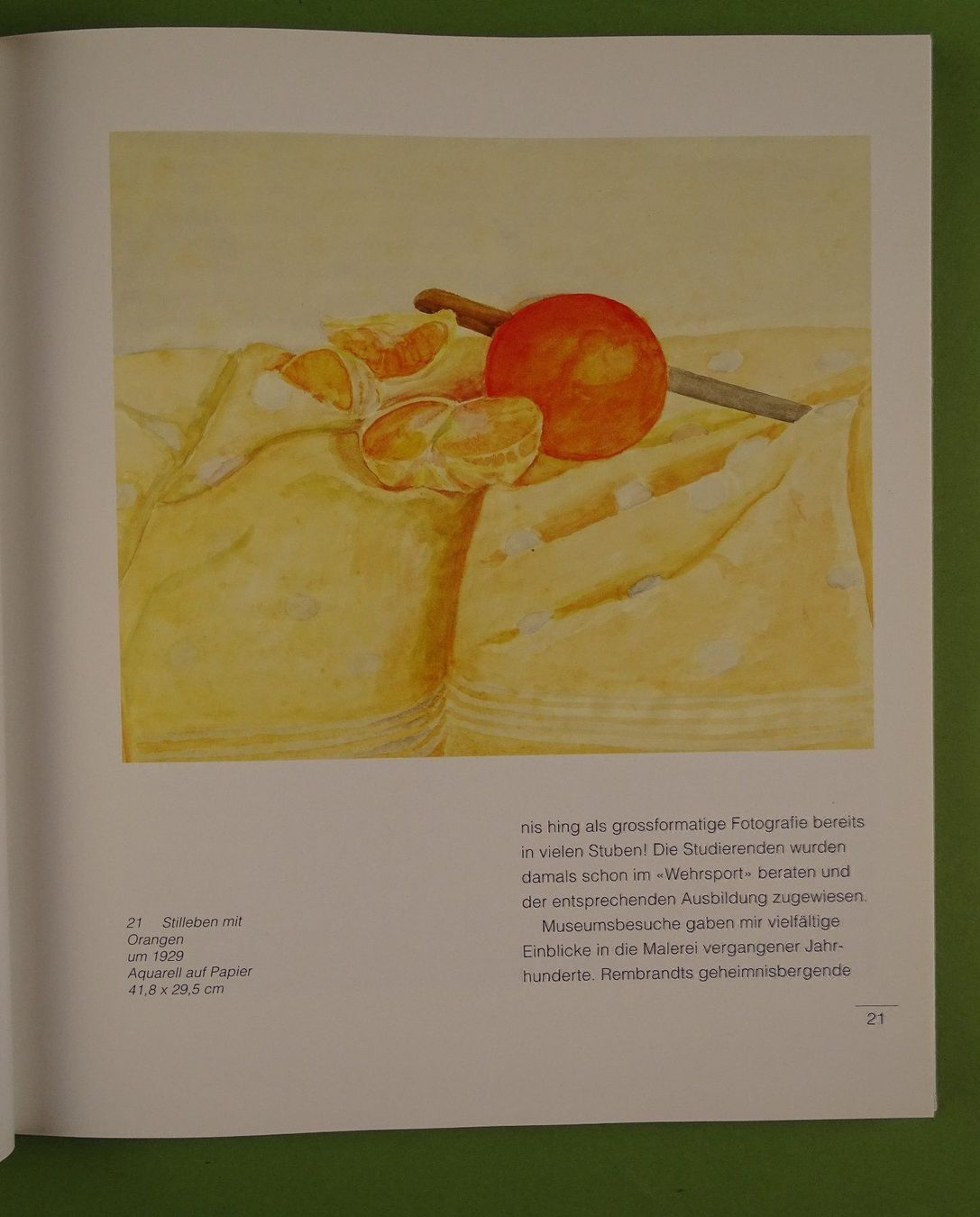 Libri: DER MALER GEORG ELMIGER SIGNIERT – Usato da Grüningen venduto da Kartensammler 3
