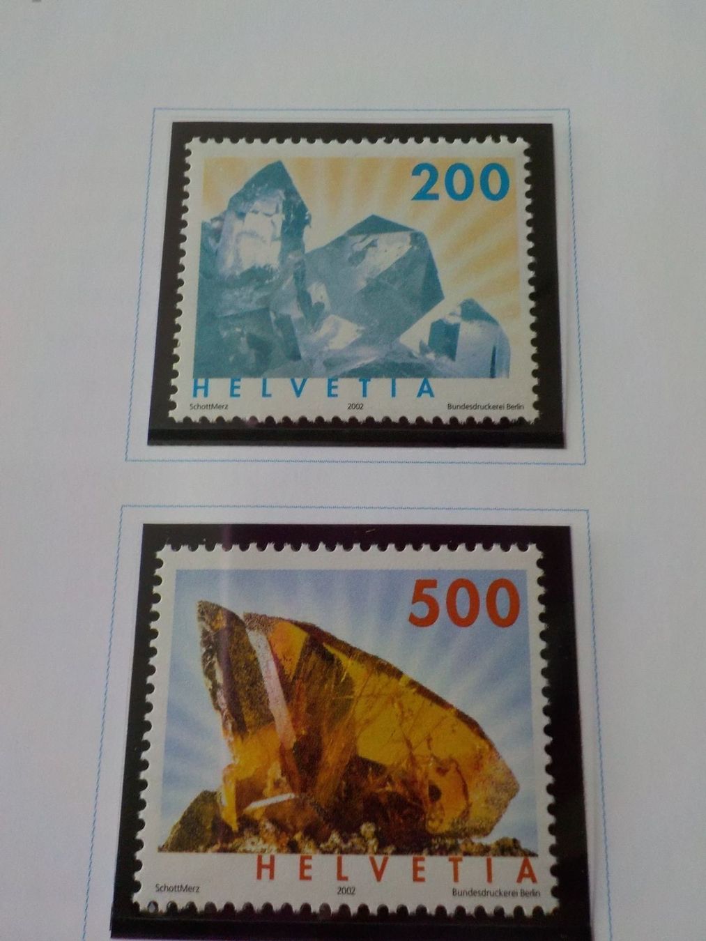 Tutti i francobolli: 2002, Amtliche Ausgabe PTT – Nuovo (secondo la descrizione) da Muri b. Bern venduto da Ricardoverkauf 7