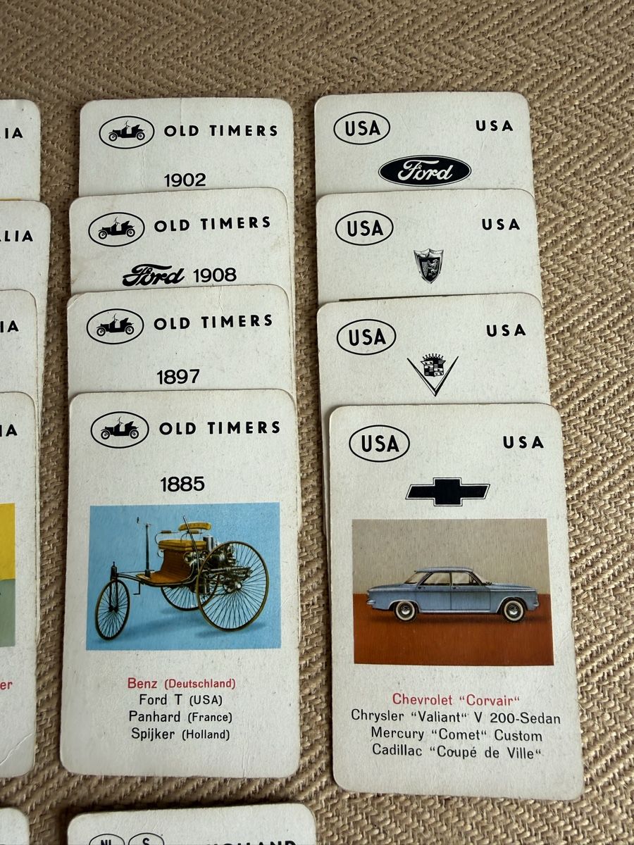 Jumbo Giochi: Vintage AUTO QUARTETT Jumbo Spiele – Usato da Konolfingen venduto da petzipetz 4