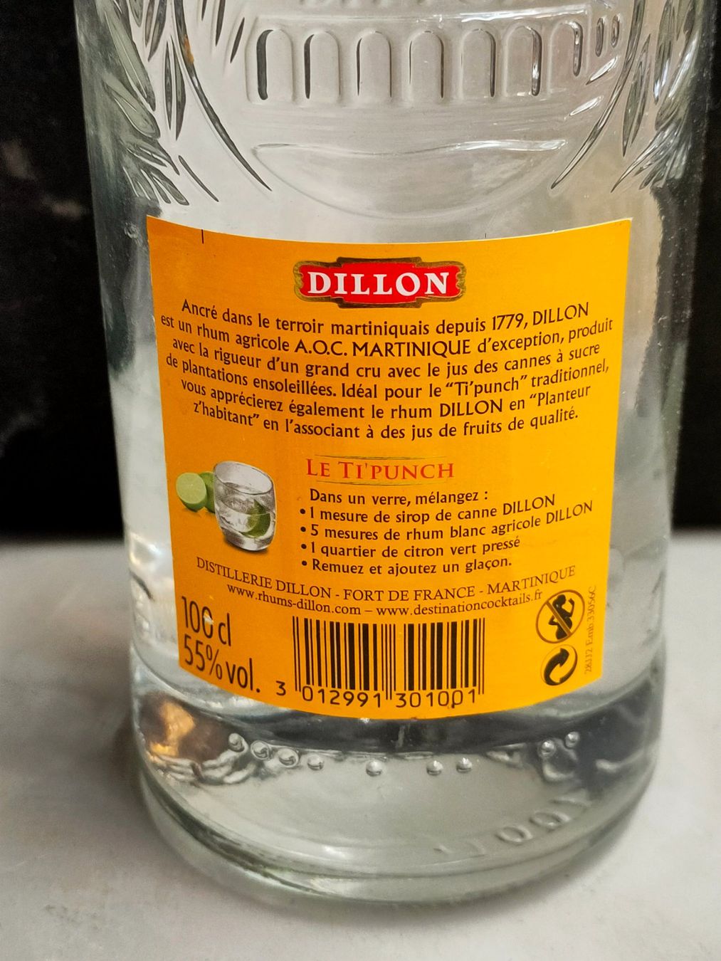 Spirituosen: DILLON RHUM BLANC – Gebraucht aus Genève von Leboucheoreilles 2