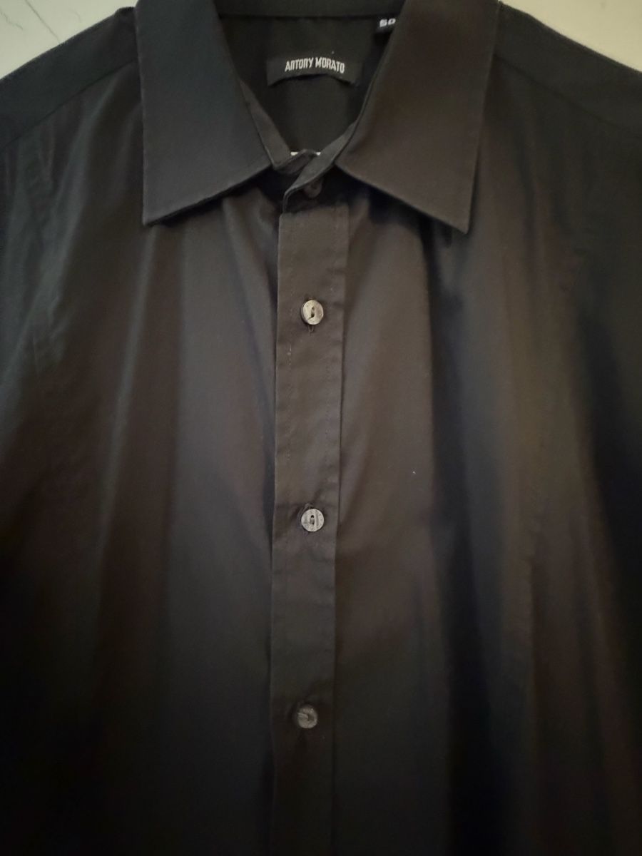 Chemises: Camicia Antony Morato nera taglia 50 – D'occasion à Lugano par can_xdd8 1