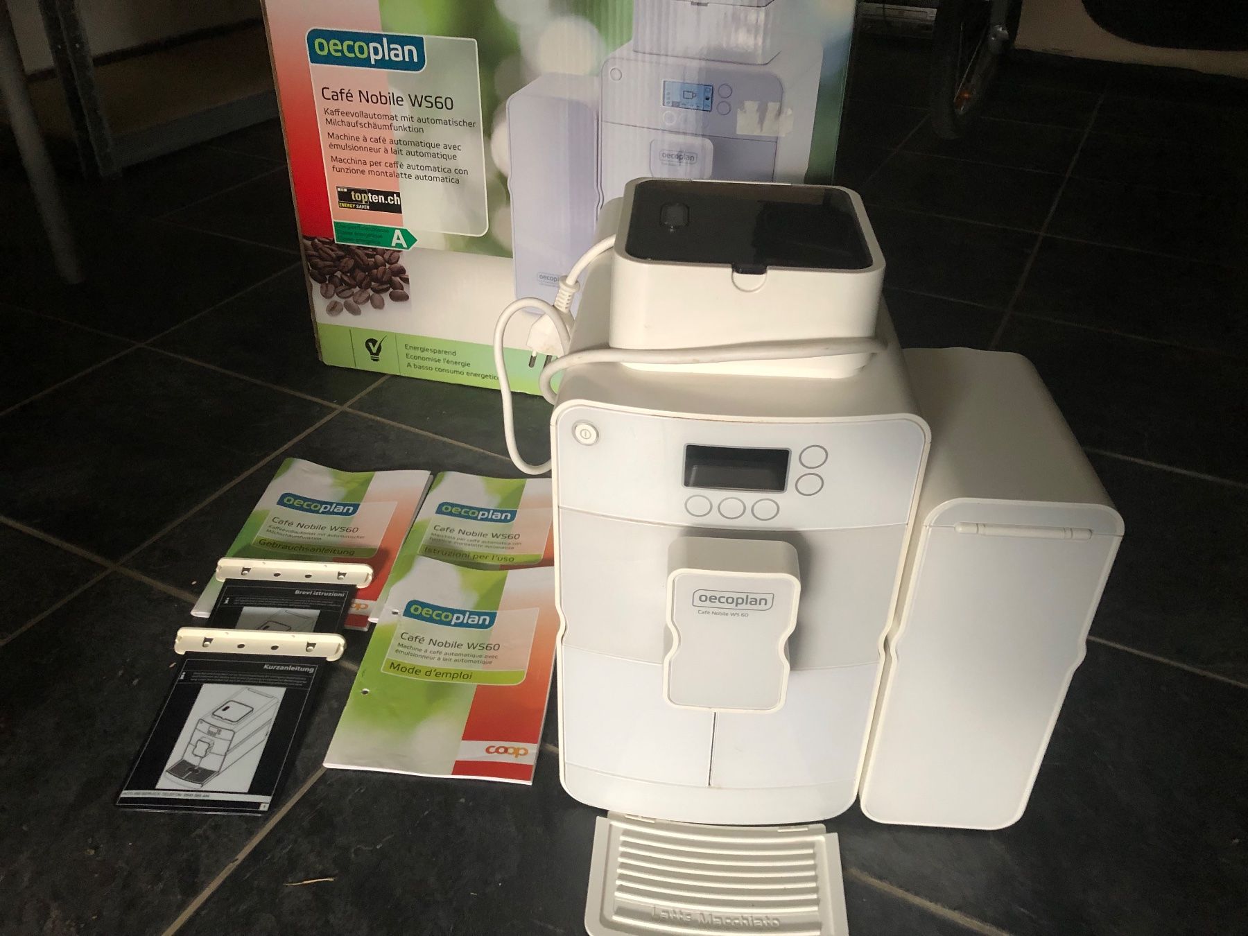 Macchine per caffè & Macchine per espresso: Ecoplan Café Nobile WS60 machine à café automatique – Usato da Sierre venduto da side8625 8