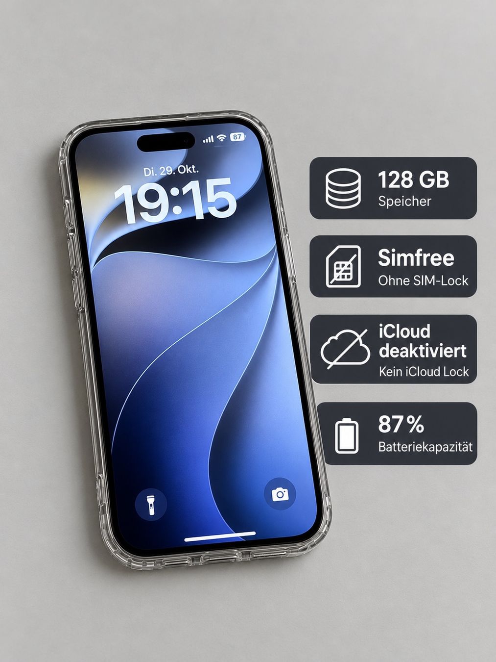 Apple Portables: Iphone 15 Pro – D'occasion à Uetendorf par Sim83