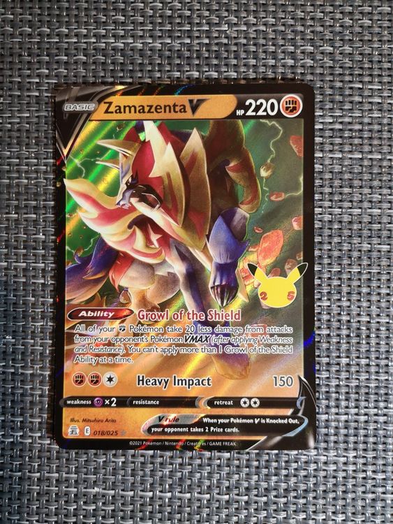 Pokemon Zamazenta V | Kaufen Auf Ricardo