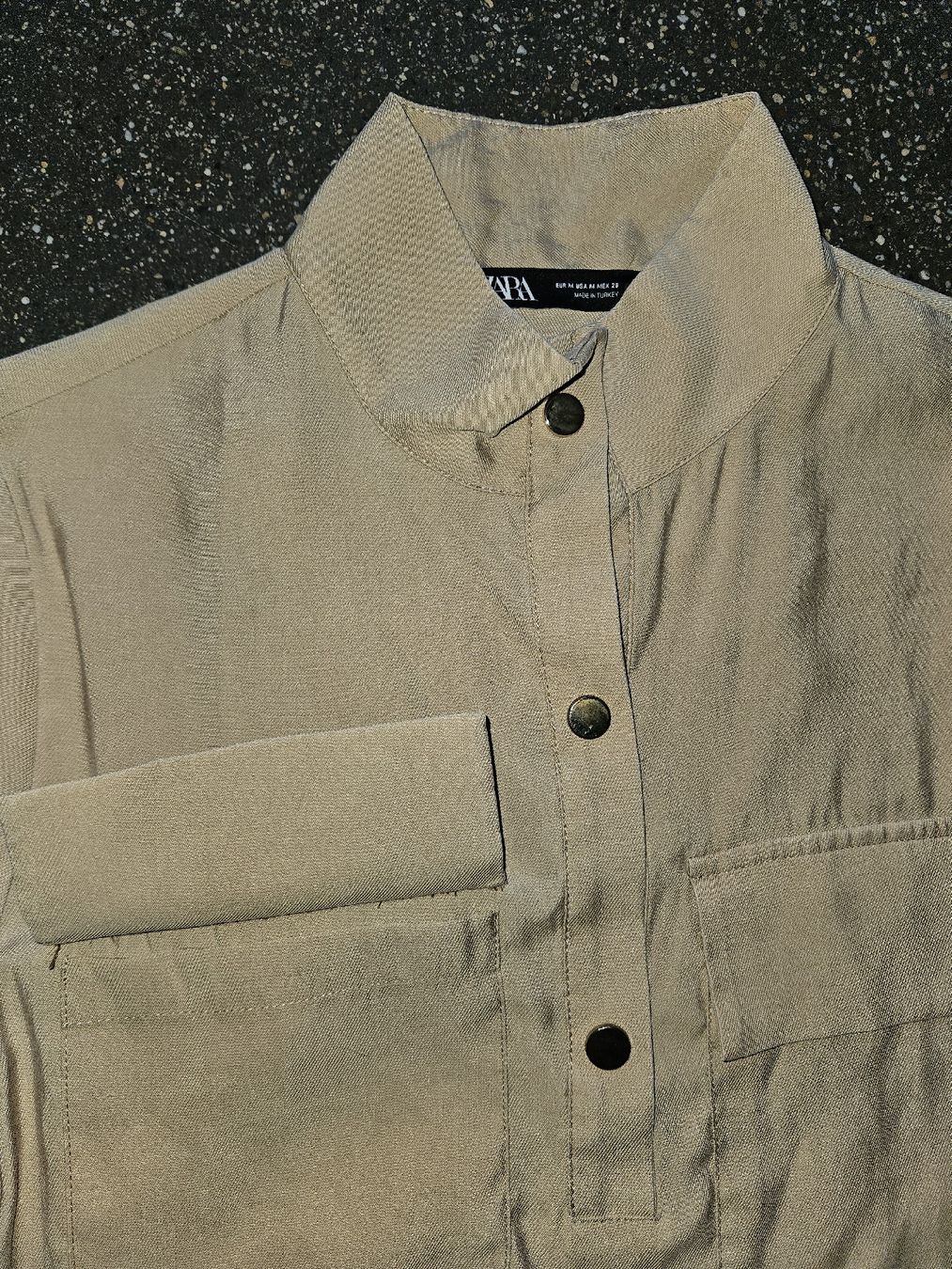 Zara Kleider: ZARA Kleid beige Grösse M neuwertig – Neu (gemäss Beschreibung) aus Anwil von tamoos 3
