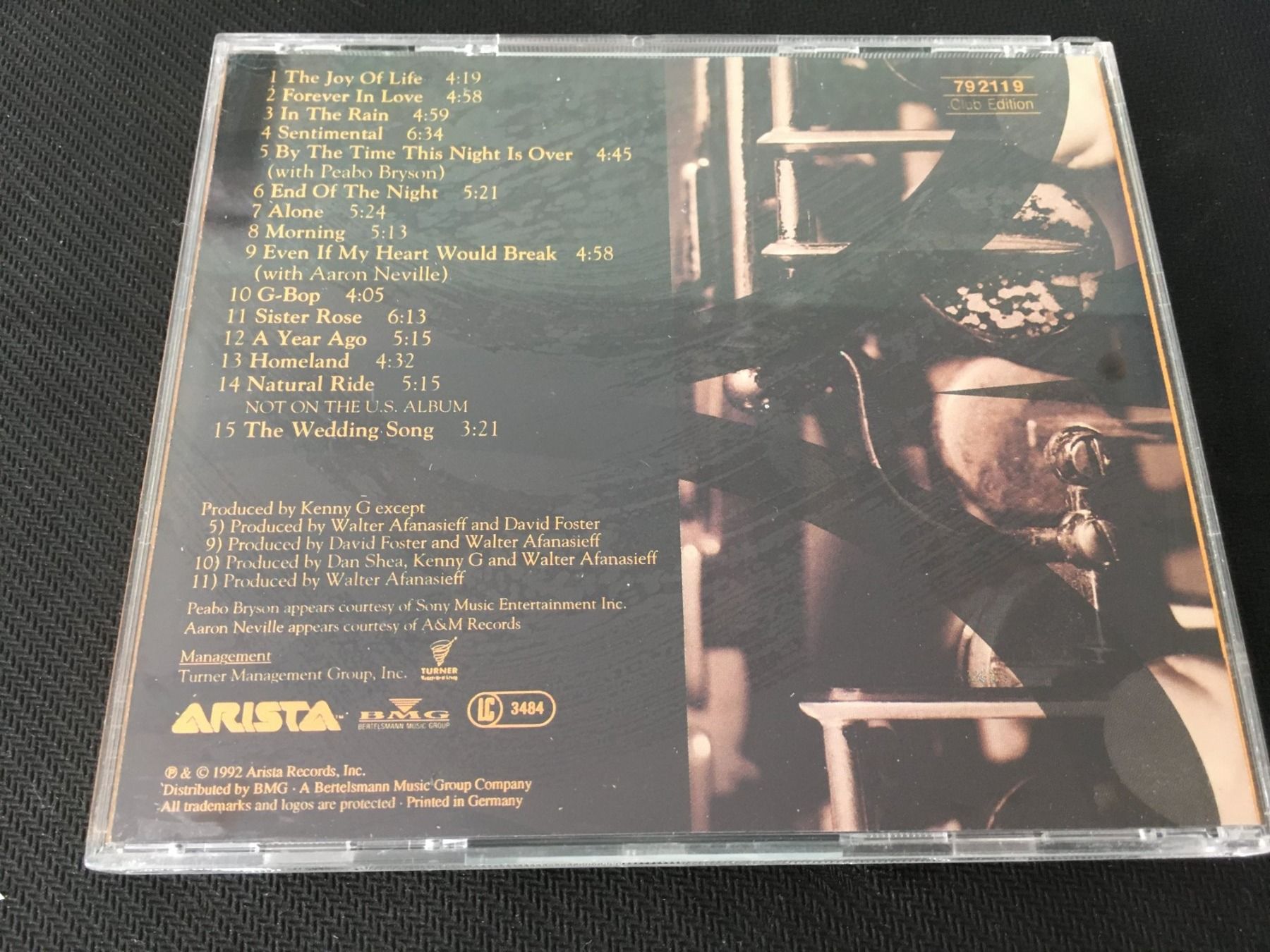 CDs: Kenny G - Breathless -CD- – Gebraucht aus St.Gallen von MedienJoe 1
