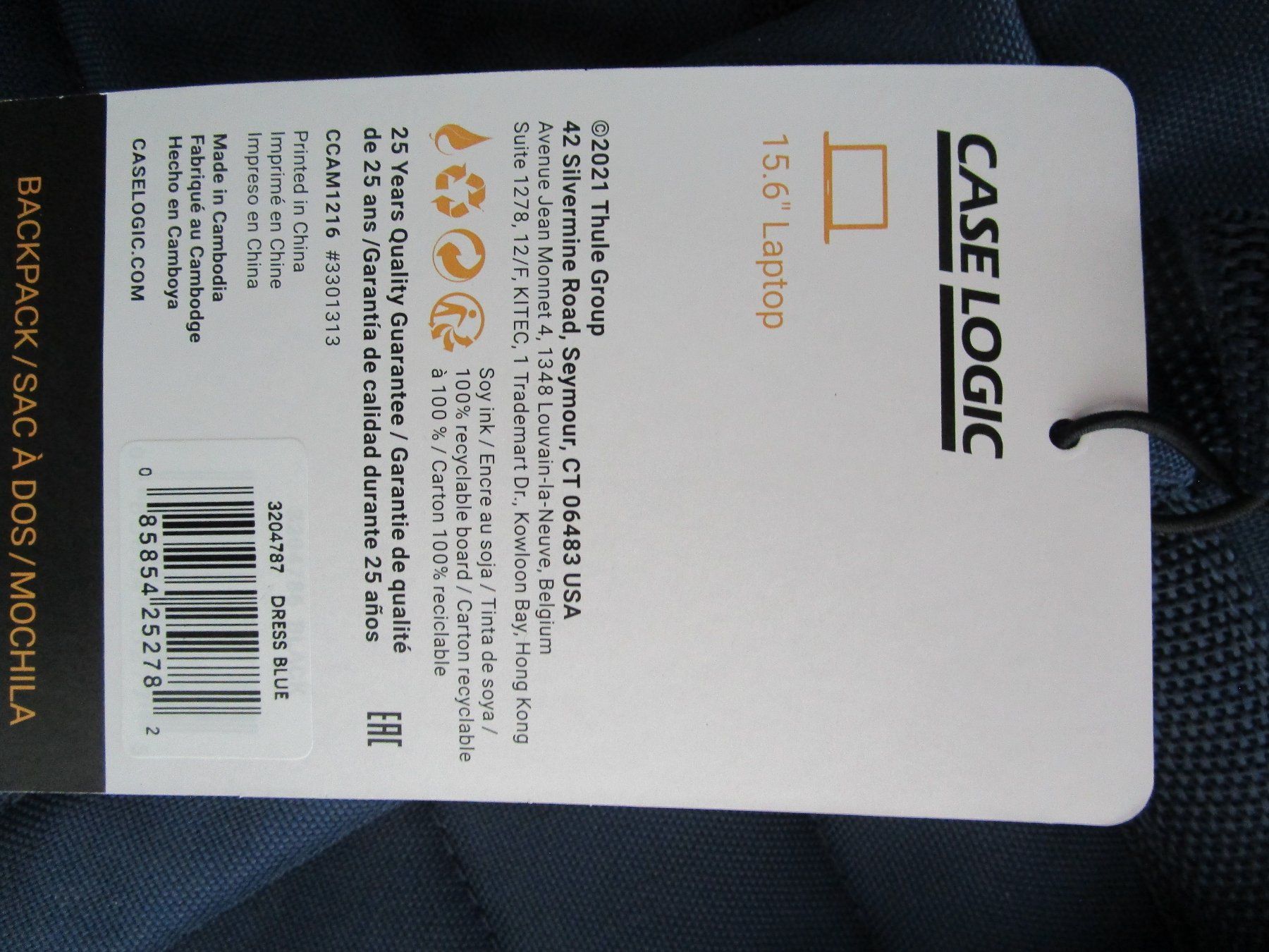 Zaini: Kleidung/Accessoires/Rucksack, blau – Nuovo (secondo la descrizione) da Grenchen venduto da Bass25 4