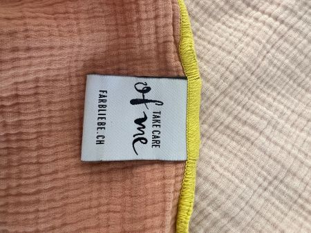 Foulard Musselin lachs etc von Farbliebe