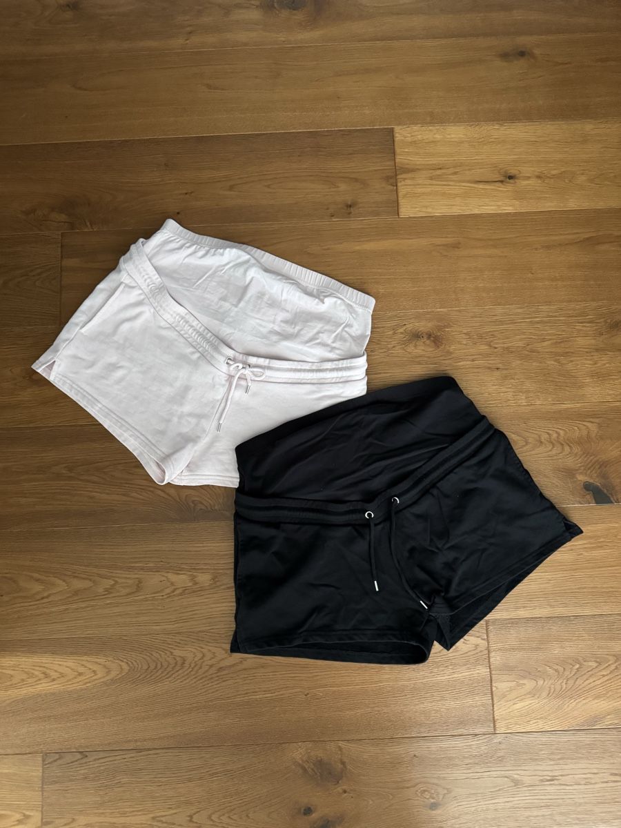 Hosen: Umstands-shorts im Duo, Gr. XL – Gebraucht aus Waltenschwil von tschutschgi
