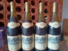 Rarität: 4 Fl. Beaune 1er-Cru Cent-Vignes, J.Germain, 1979
