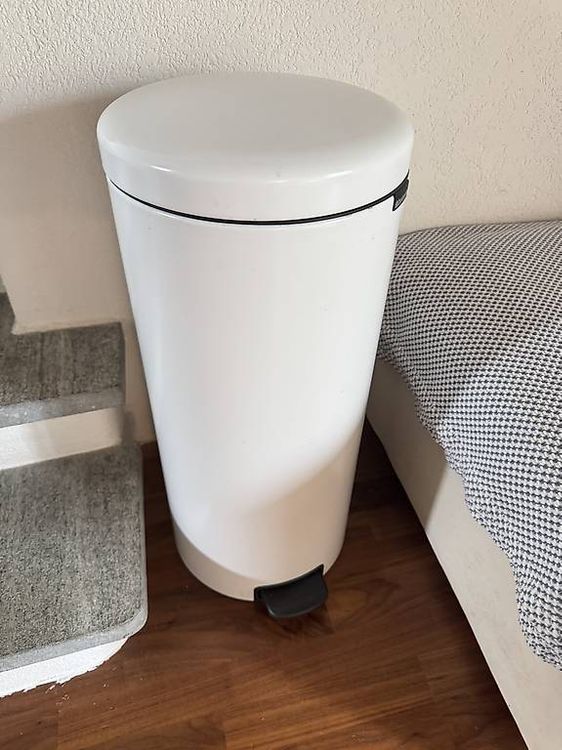 Jestic, bidone per rifiuti, 120 l, ruote in goa piena silenziose