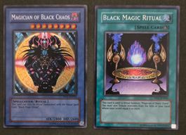 Yu-Gi-Oh! PP01-EN001/02 Magician of Black Chaos + Ritual NM