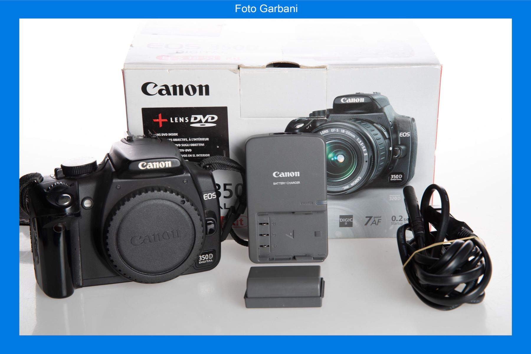 Canon Fotocamera: Canon EOS 350D solo body – Usato da Muralto venduto da FotoGarbani