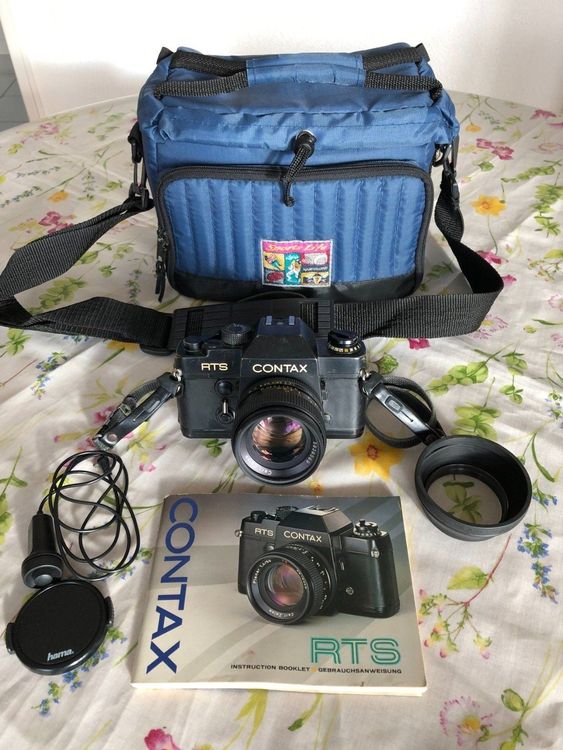 Contax RTS mit Objektiv 1,4/50 mm inkl. Fototasche | Kaufen auf Ricardo
