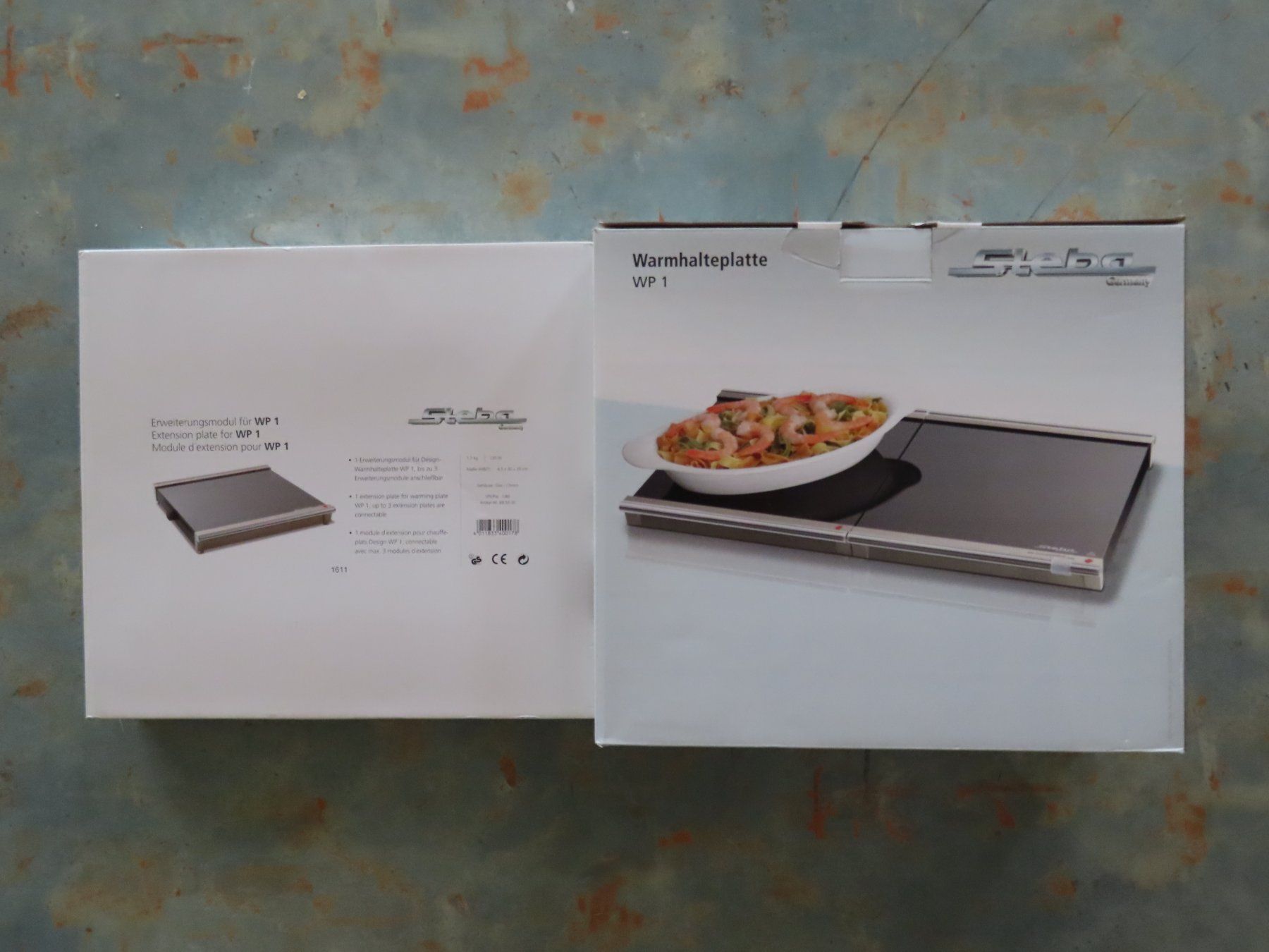 Steba Elettrodomestici da cucina: Steba WP 1 Design-Warmhalteplatte  3-teiliges Set – Usato da Reinach BL venduto da WBZ-Flohmarkt