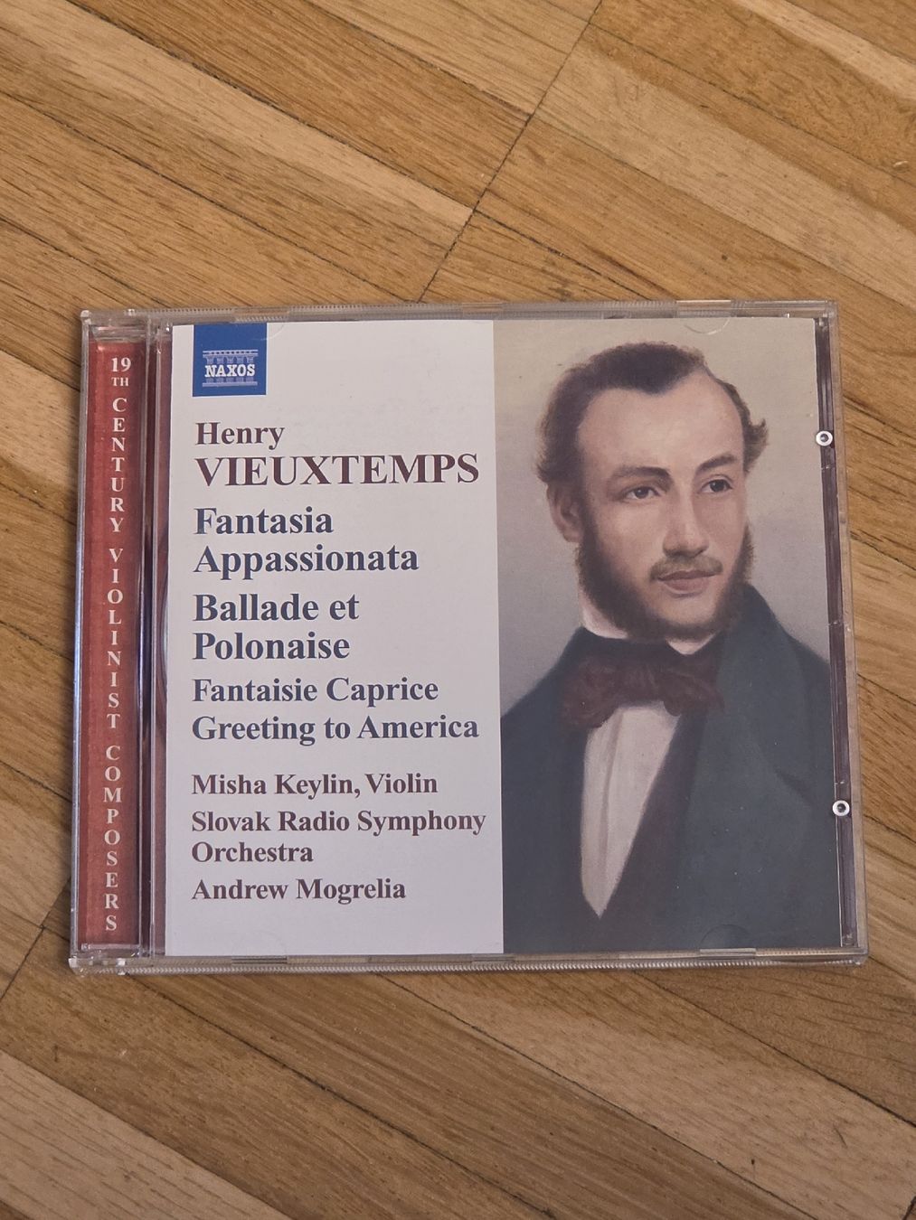 CDs: CD: Henry Vieuxtemps: verschiedene Werke  – Gebraucht aus Aesch BL von immon