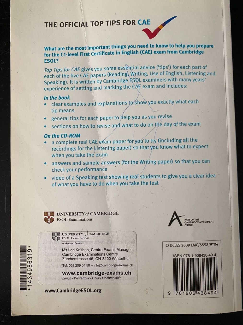 Libri: Top Tips for CAE – Usato da Hombrechtikon venduto da Uptowns 1