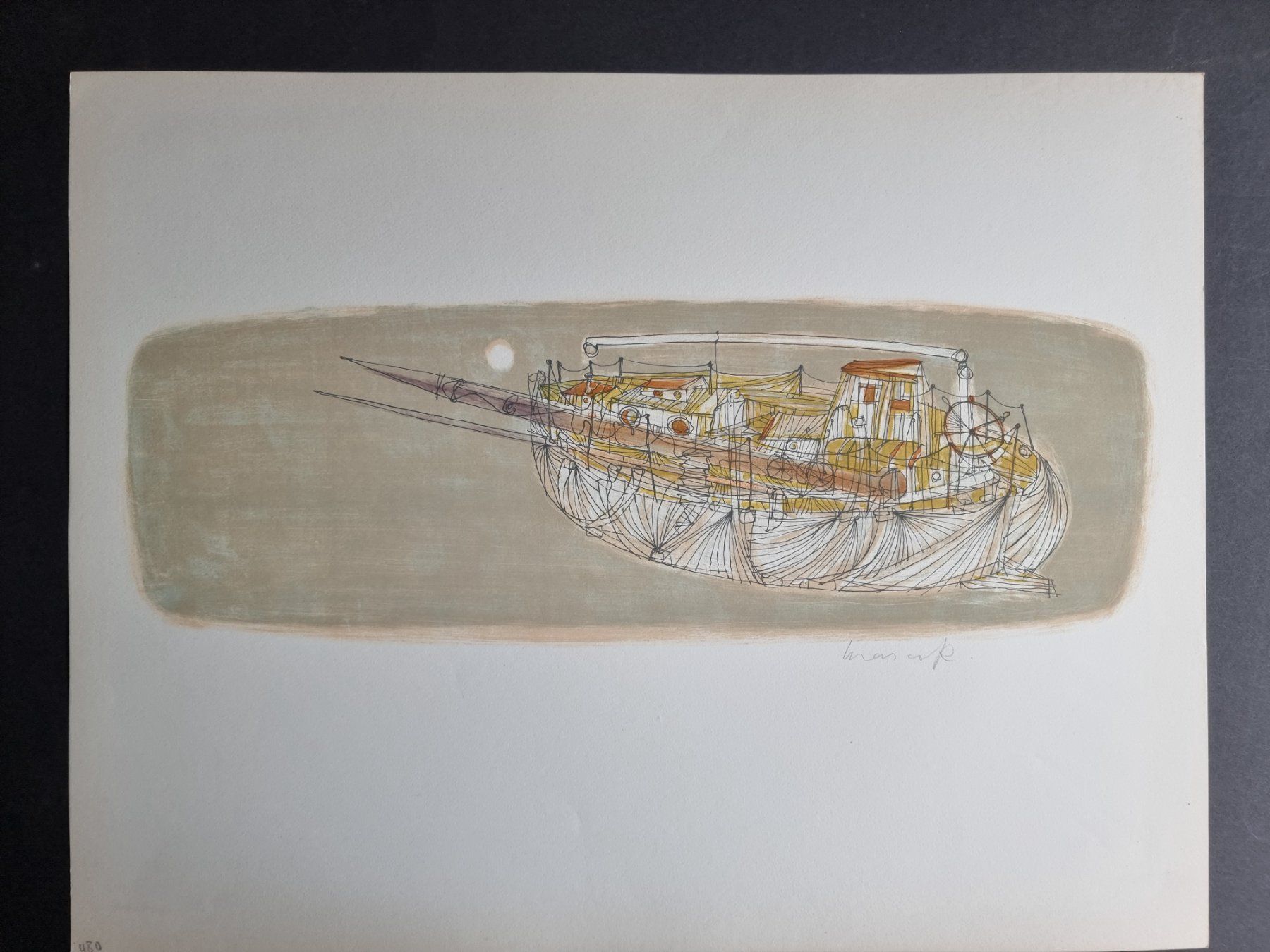 Grafica & Litografie: MARCO RICHTERICH LITHOGRAPHIE  SIGNIERT – Usato da Gersau venduto da kunst-online