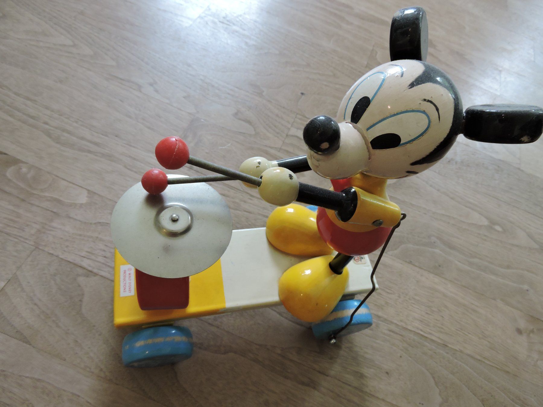 Disney Giocattoli: Micky Maus antikes Holzspielzeug – Usato da Neuenkirch venduto da tomtom72111 4